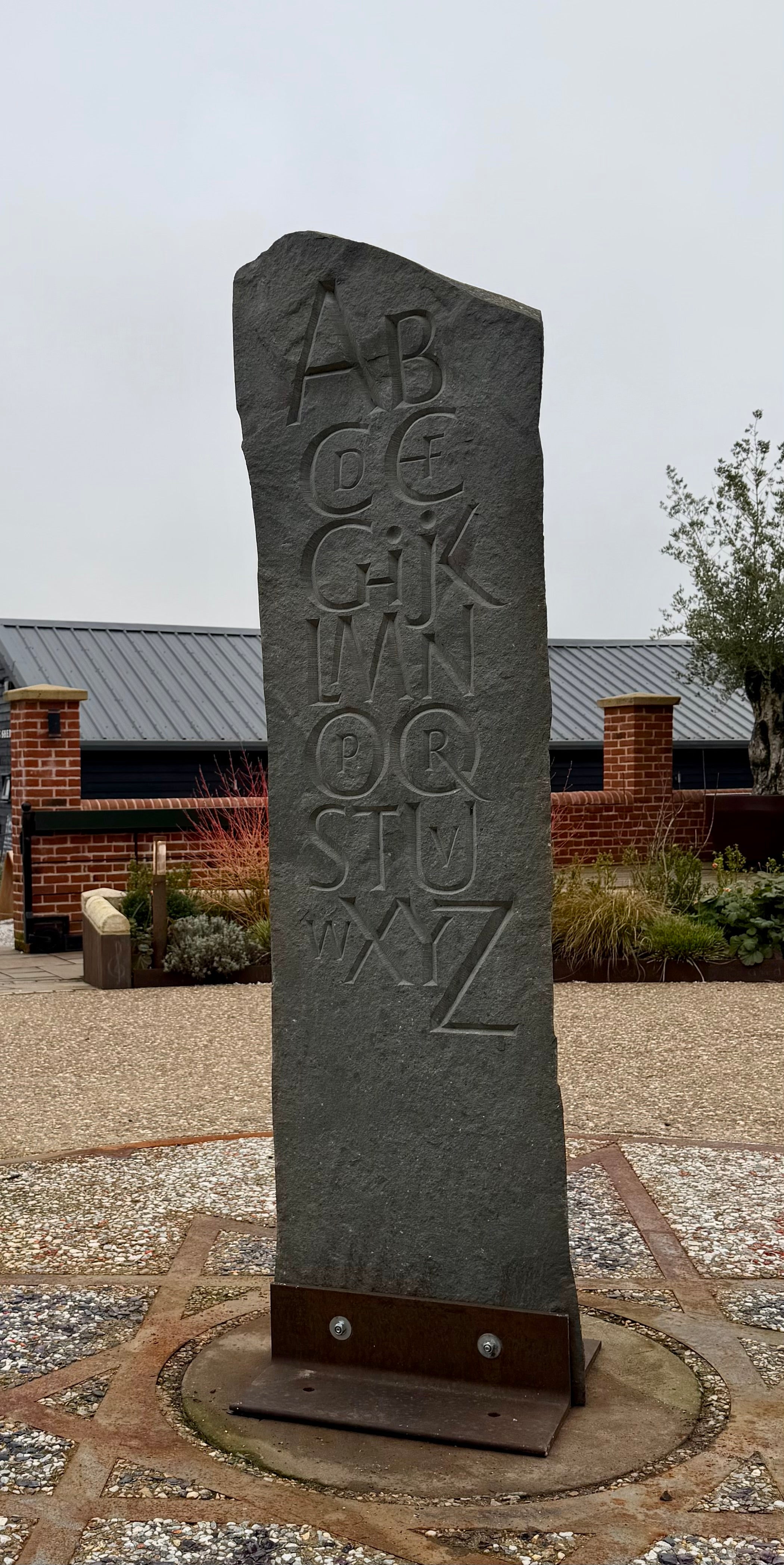 Cardozo Kindersley Workshop - Alphabet Standing Stone