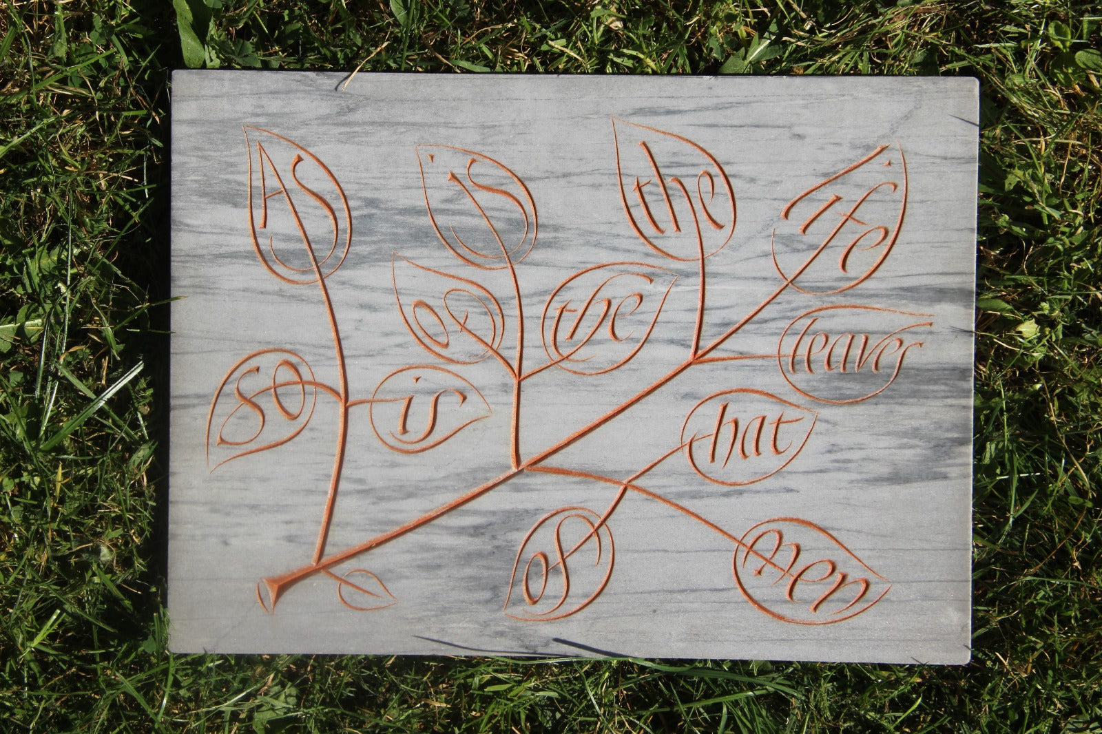 Cardozo Kindersley Workshop - As is the Life of the Leaves