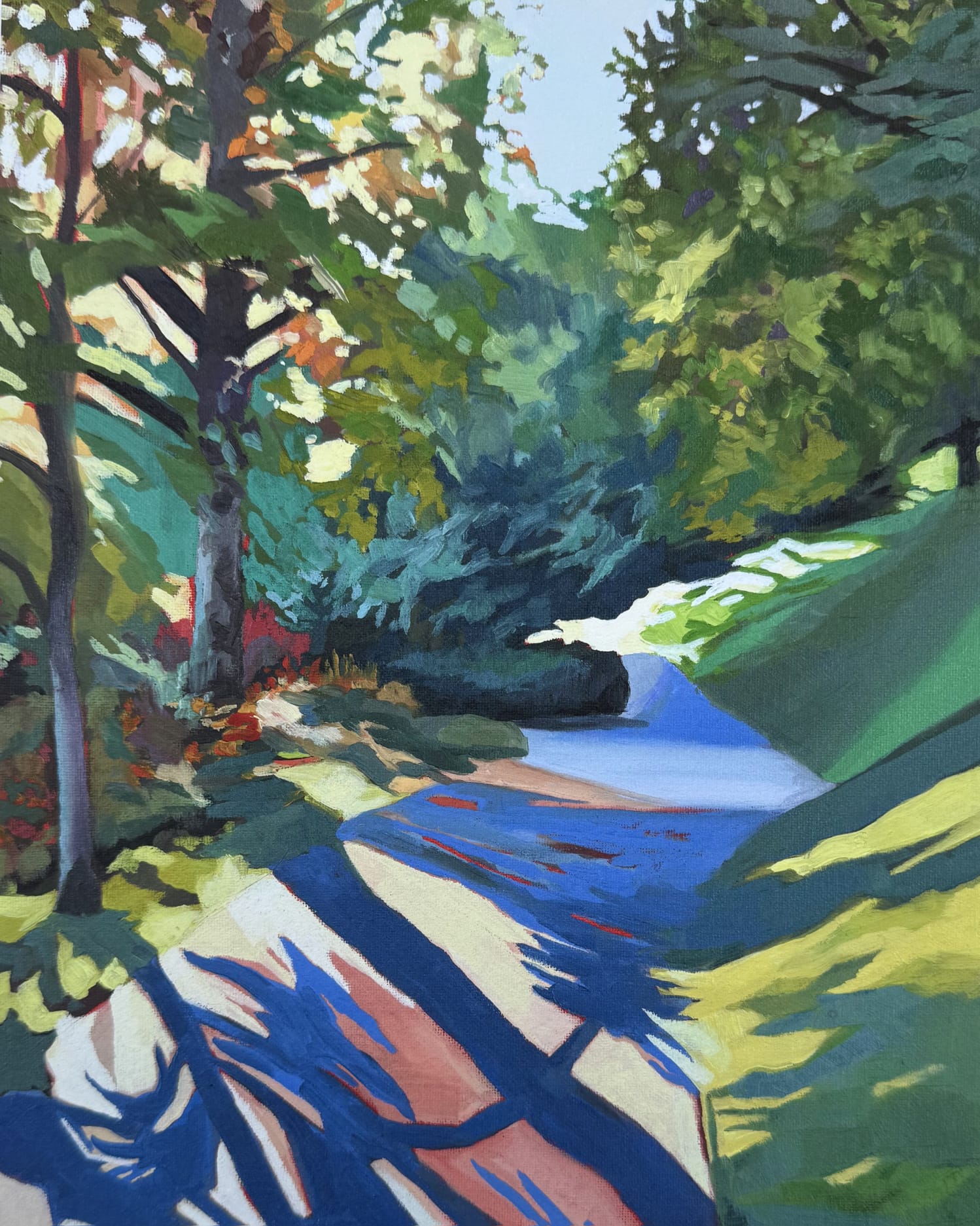 Rosie Lascelles - Shaded Path Giclee Print