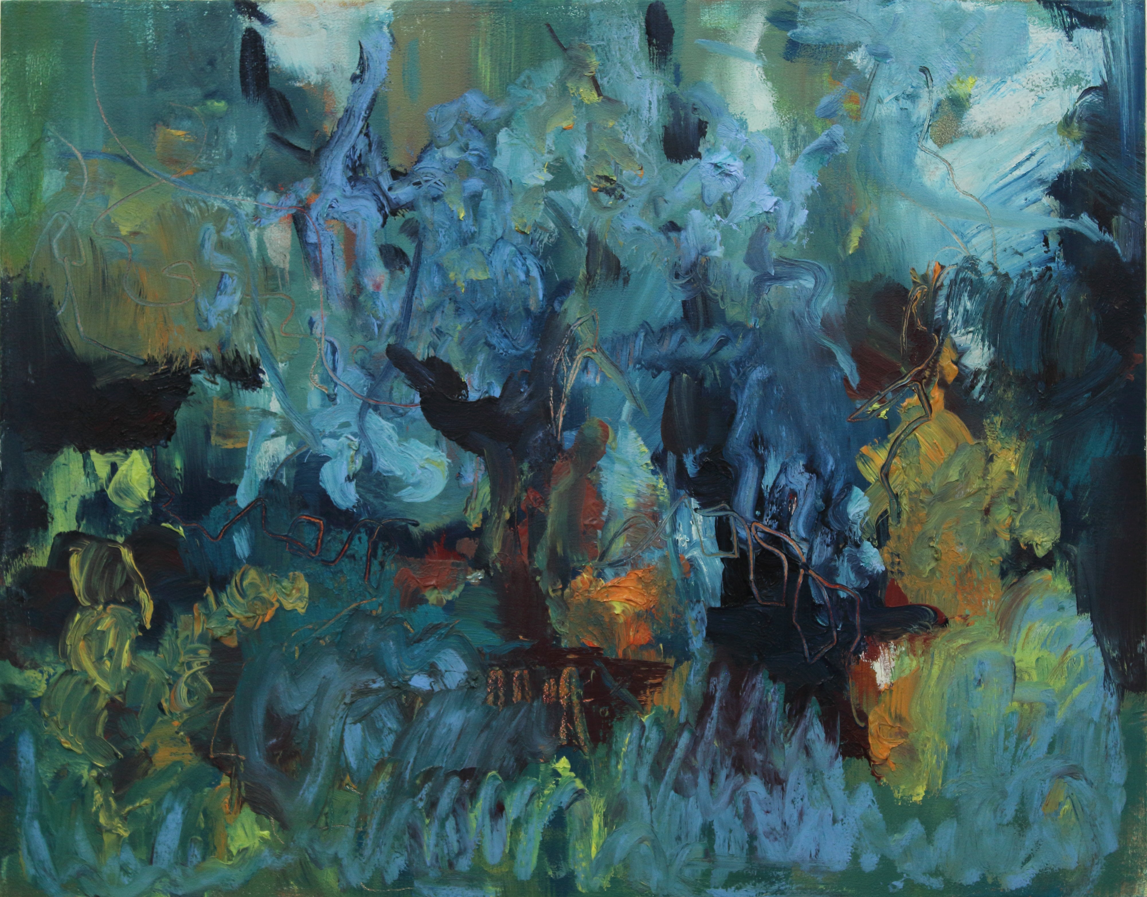 Jayne Sandys-Renton - Intimate conversation around the orange glow